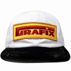 Devastate Slick Snapback Cap White