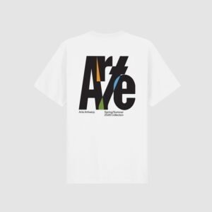Arte Big Logo Back Tee White