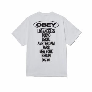 Obey Global Impact Classic Tee White