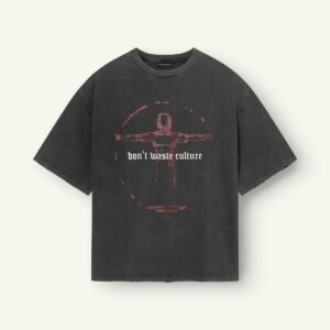 Dont Waste Culture Veyric Tee Washed Black