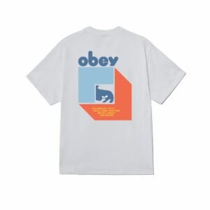 Obey Peep Hole Classic Tee White