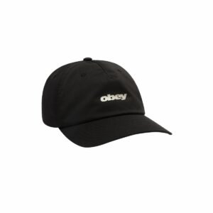 Obey Obey Stride 5 Panel Strapback Black