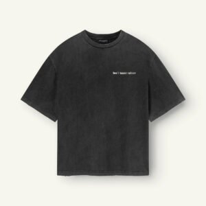 Dont Waste Culture Olivinne Tee Faded Black