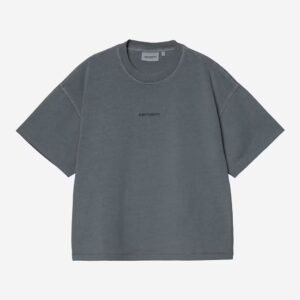 Carhartt Wip Donna W Benton Tee Carbon Garment Dyed