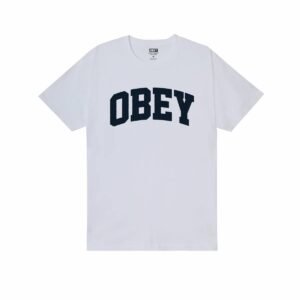 Obey Obey Collegiate Standard Tee White