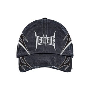 Vertere Berlin Venom Cap Distressed Black