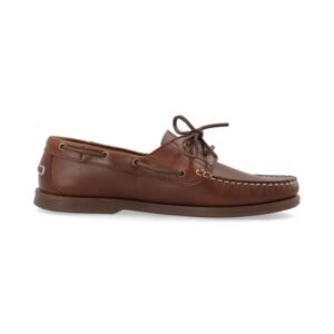 Bianco Biaibiza Scarpe Da Barca Cognac