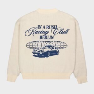 Prohibited Vortex Knit Sweater Cream