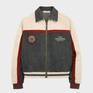 Prohibited Suede Club Jacket Green