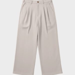 Prohibited Redline Double Pleated Pants Cream