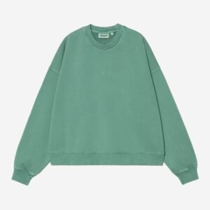 Carhartt Wip Donna W Benton Sweatshirt Lily Garment Dyed