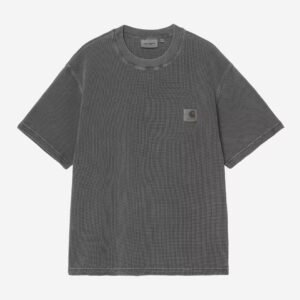Carhartt Wip Nelson Waffle Tee Black Garment Dyed