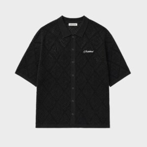 Prohibited Silent Bay Lace Shirt Black