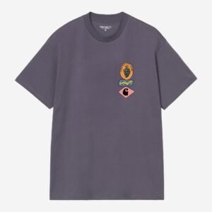 Carhartt Wip Stacked Grapes Tee Shady Purple