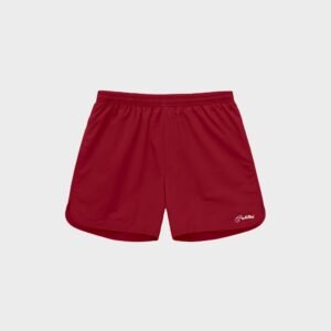Prohibited Poolside Swim Shorts Red