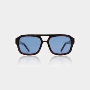 A Kjaerbede Kaya Demi Tortoise Blue Lens