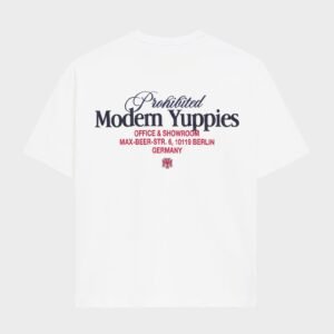 Prohibited Office Tee Off White
